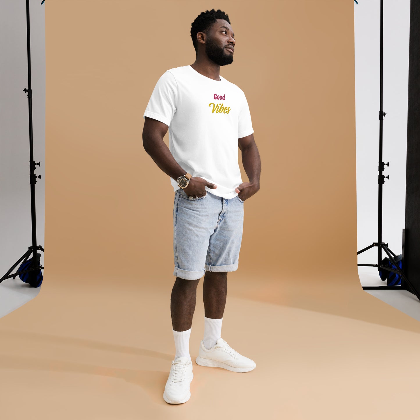 Good Vibes T-shirt let everyone know the vibes