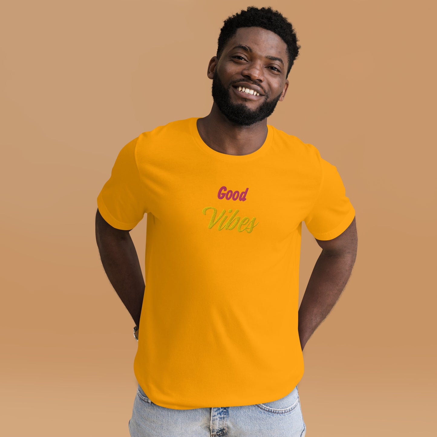 Good Vibes T-shirt let everyone know the vibes